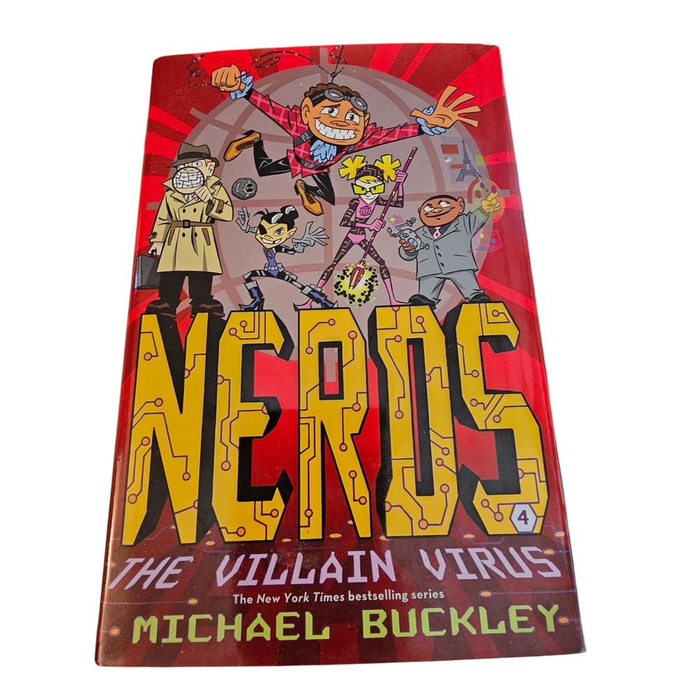 NERDS The Villain Virus Book 4 Michael Buckley Hardcover